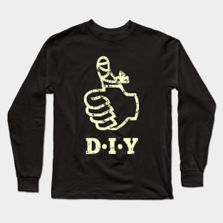 Thumbs Up to DIY! (cream) Long Sleeve T-Shirt